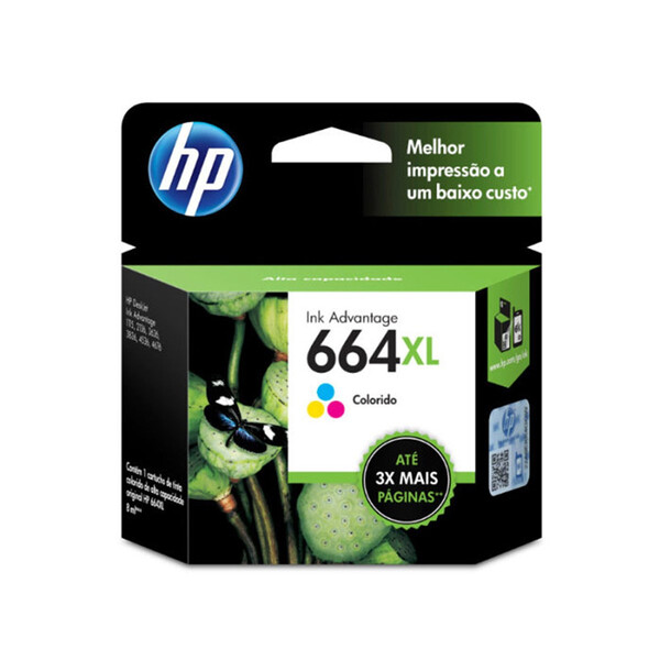 Cartucho De Tinta Hp 664xl 664 Color F6v30ab F6v30a | 1115 21